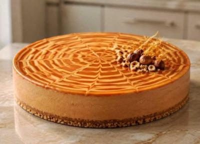 طرز تهیه چیز کیک کاراملی کاتلا با پنیر کاراملی و بدون فر طرز تهیه چیز کیک کاراملی کاتلا با پنیر کاراملی و بدون فر